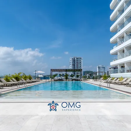 Oceanfront + Sunset Views Cb1403 Apartamento Cartagena