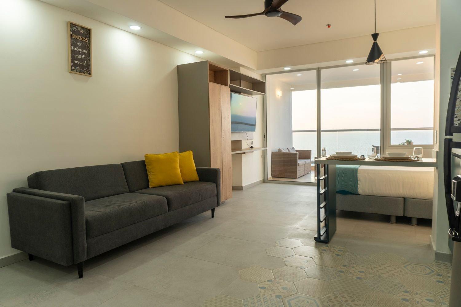 Apartamento Oceanfront + Sunset Views Cb1403 *