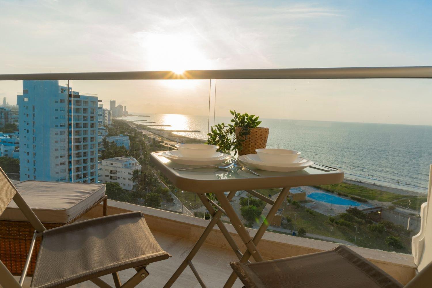 Oceanfront + Sunset Views Cb1403 Apartamento *